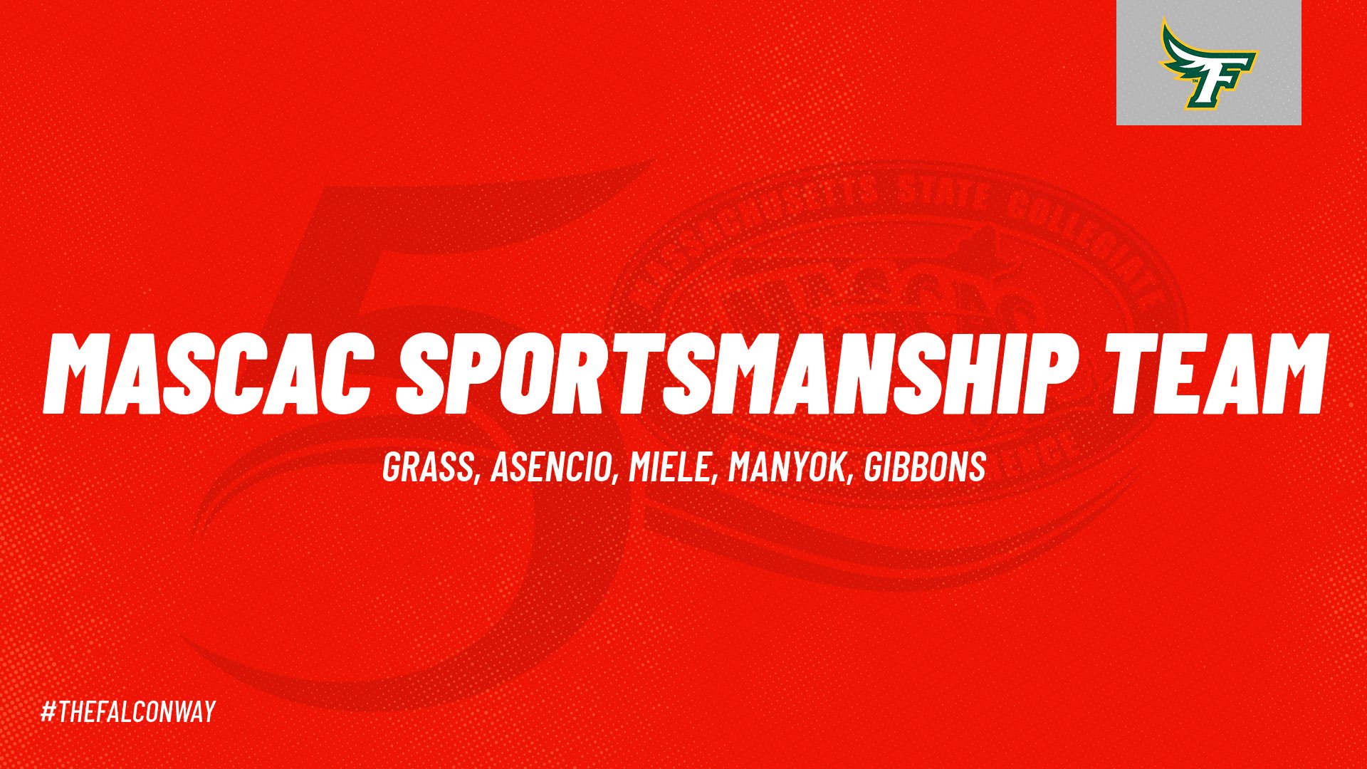 MASCAC Spring Sportsmanship Team Announced