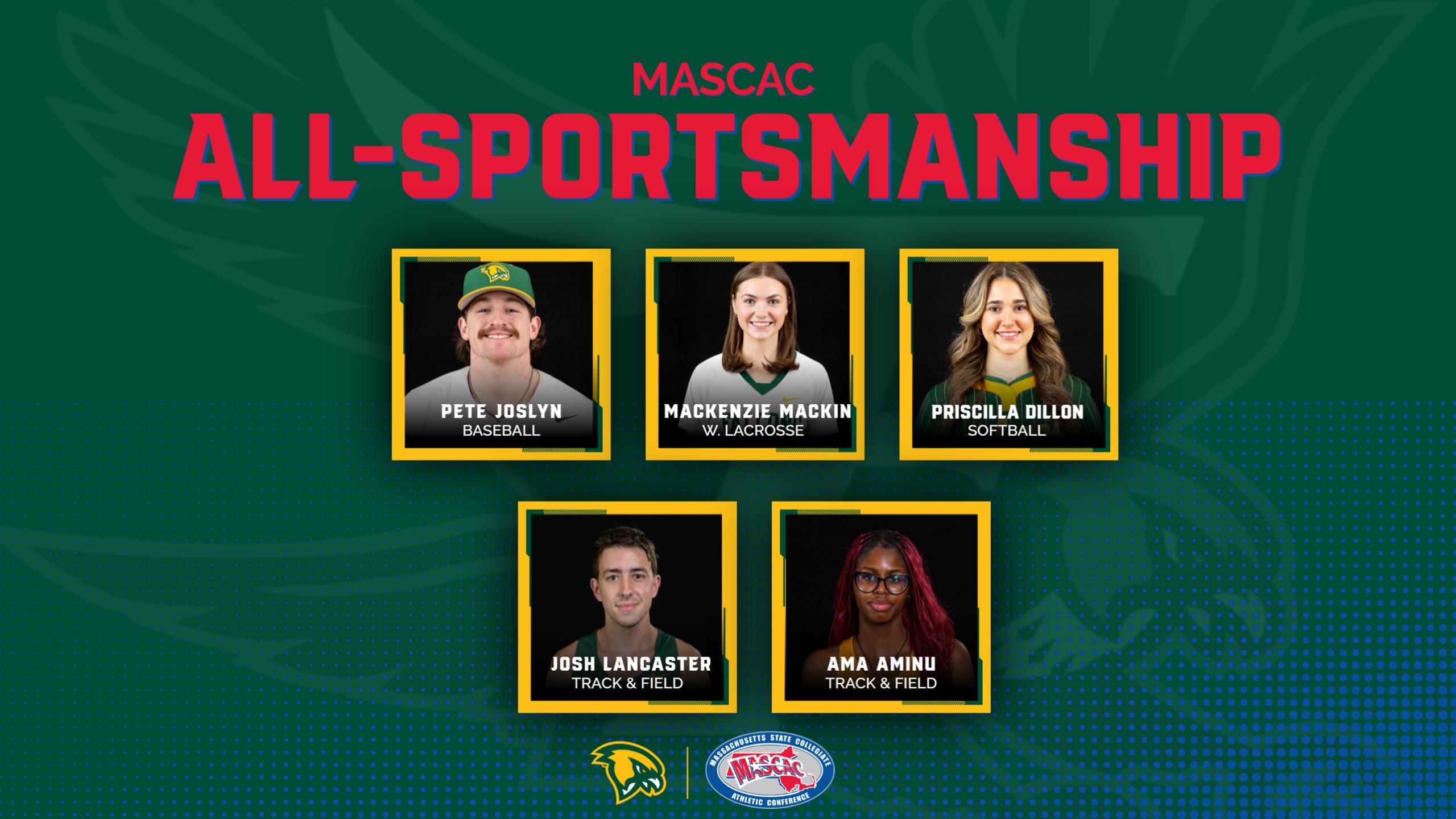 MASCAC Spring Sportsmanship Team Announced