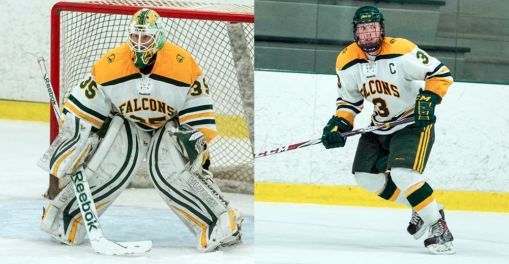 Ice Hockey Earns Two All-Conference Accolades