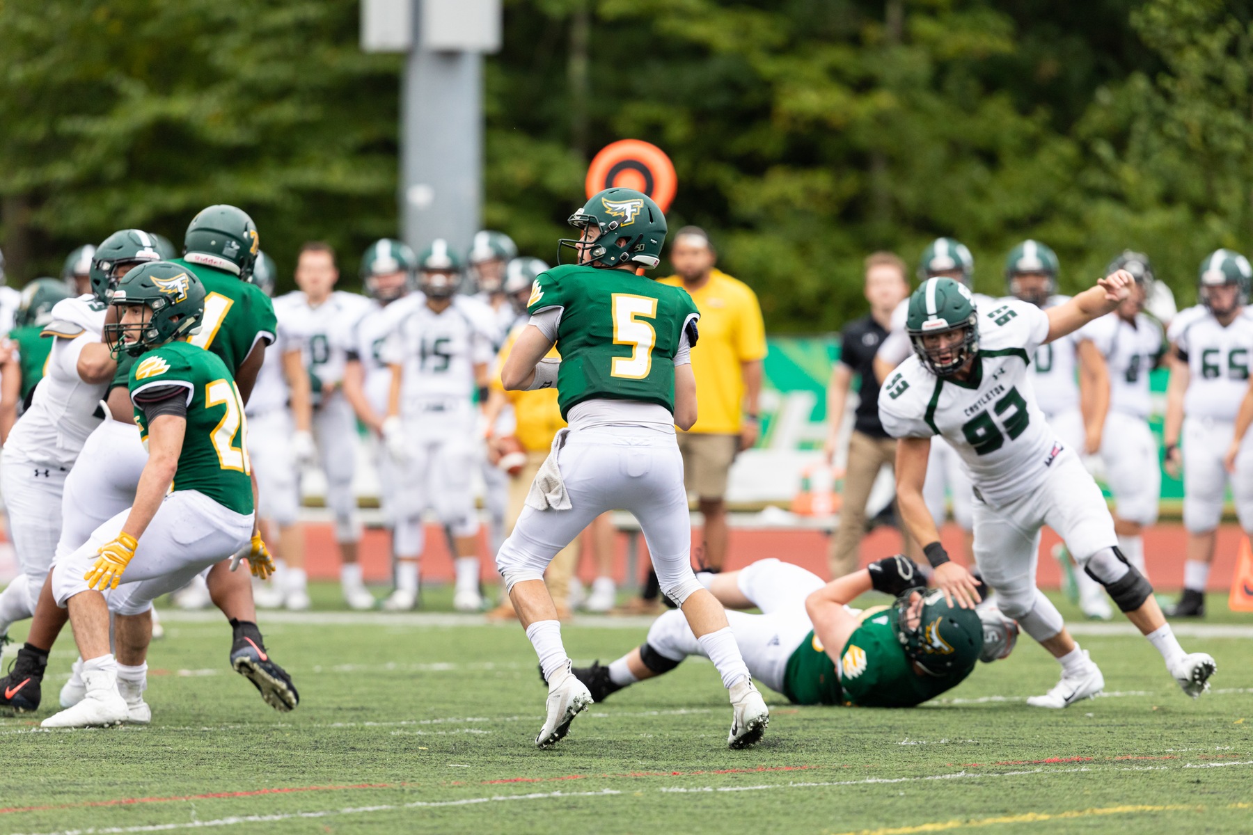 Falcons Rebound Over Lancers, 30-14