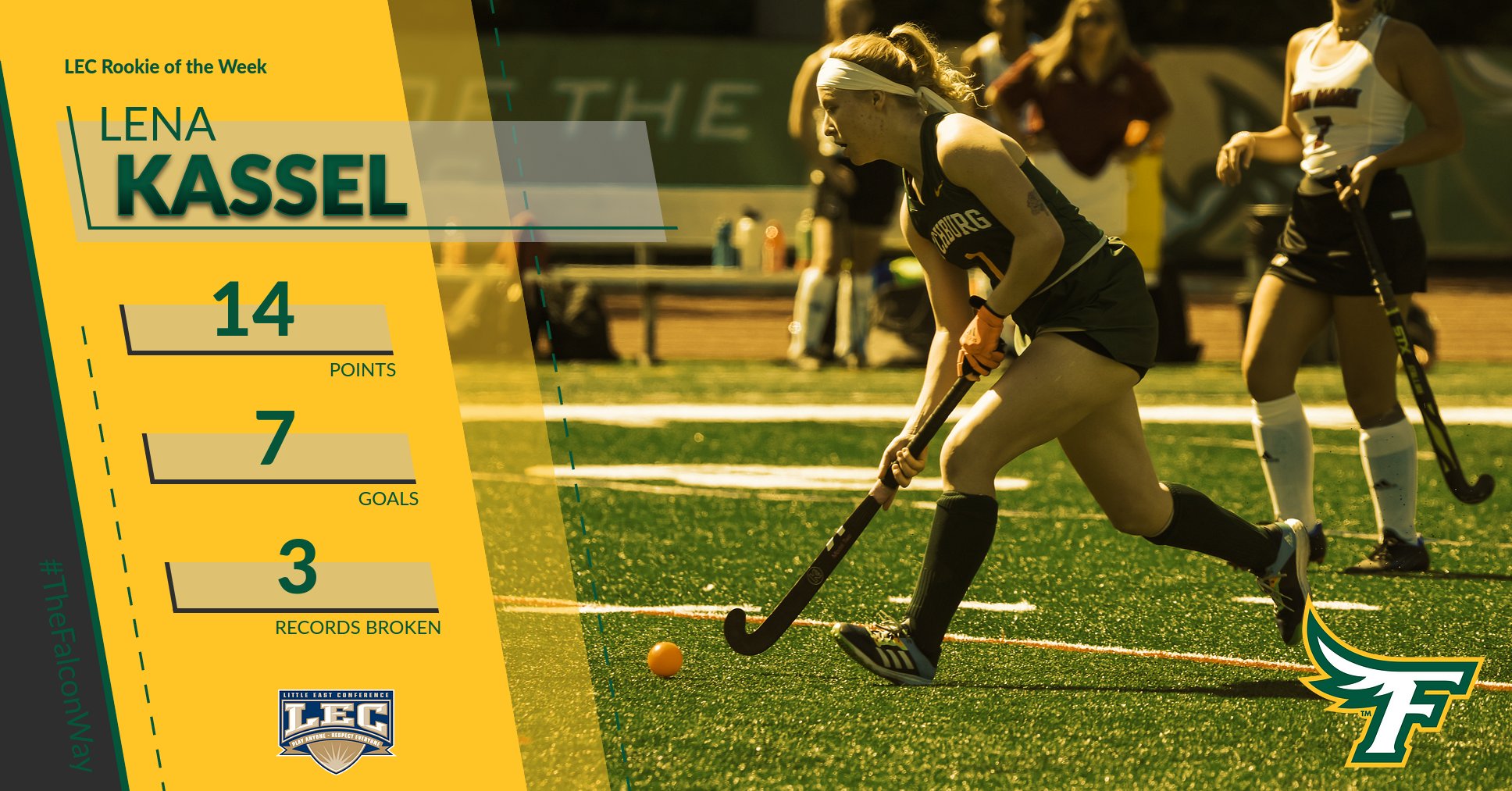 Kassel Named LEC Field Hockey Rookie Of The Week