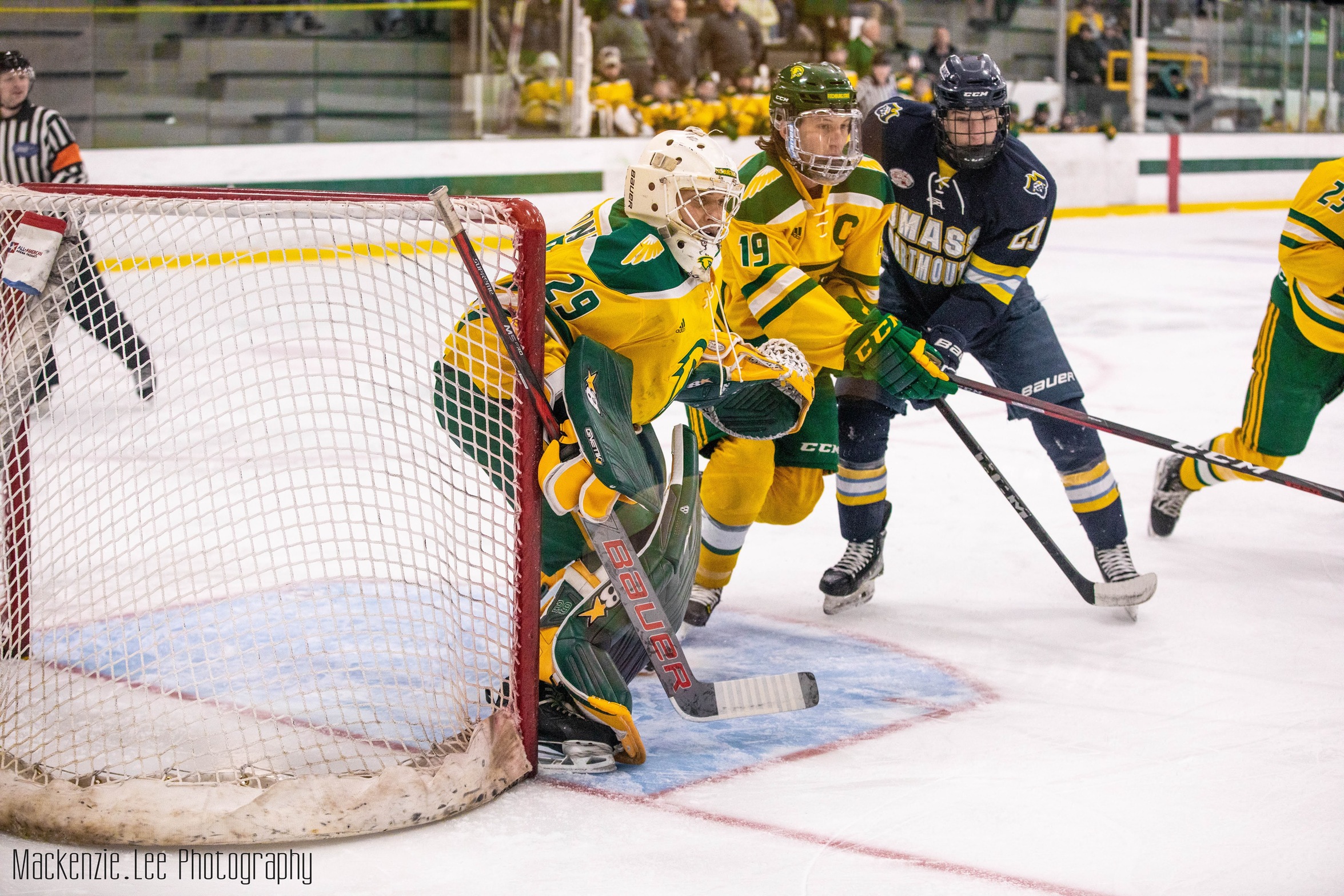 Falcons, Lancers Skate to OT Draw