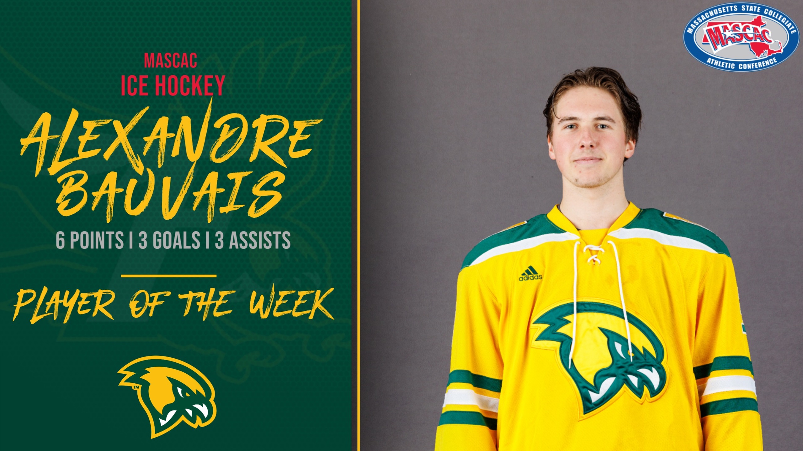 Bauvais Selected MASCAC Player Of The Week