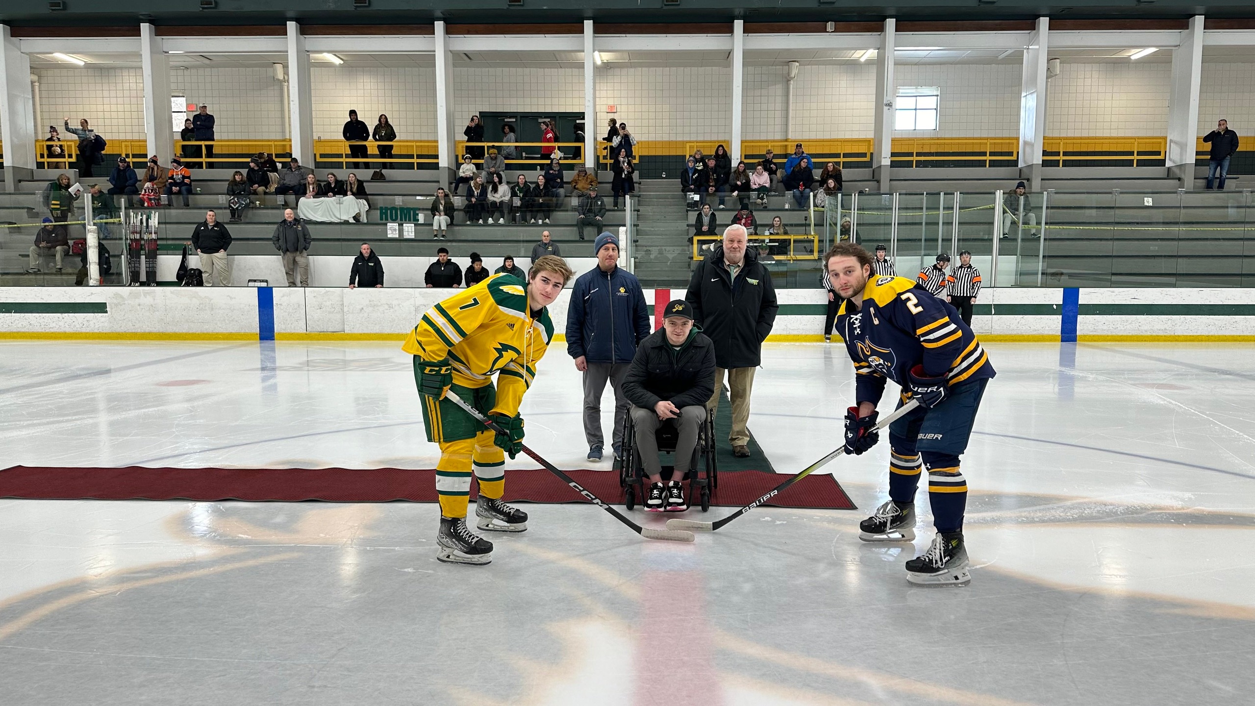 Ice Hockey Doubles Up Corsairs In Conference Tilt