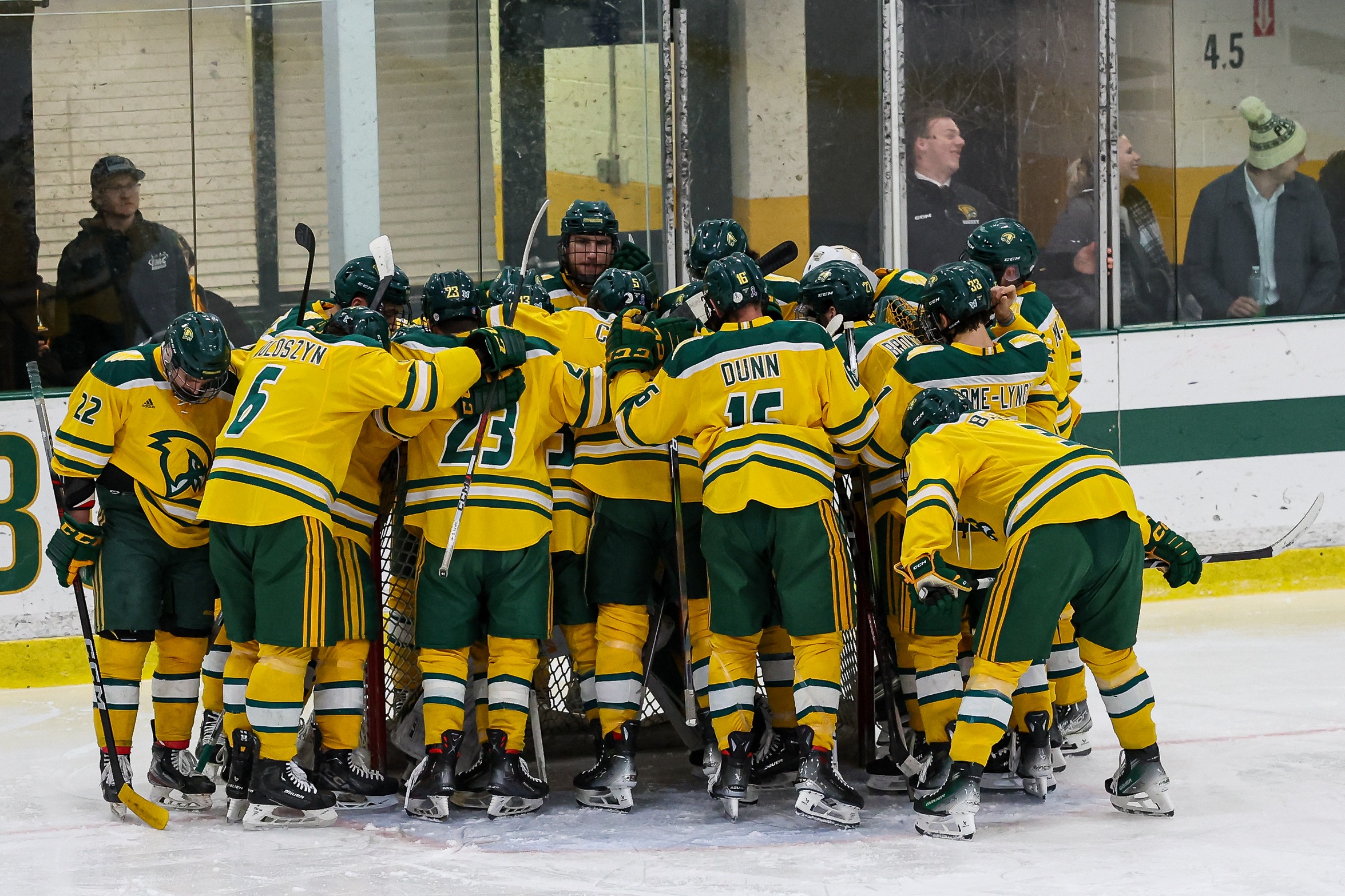 Owls Fly Past Ice Hockey 7-1