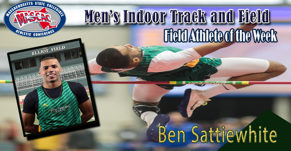 Sattiewhite Named MASCAC Men&rsquo;s Indoor Field Athlete Of The Week