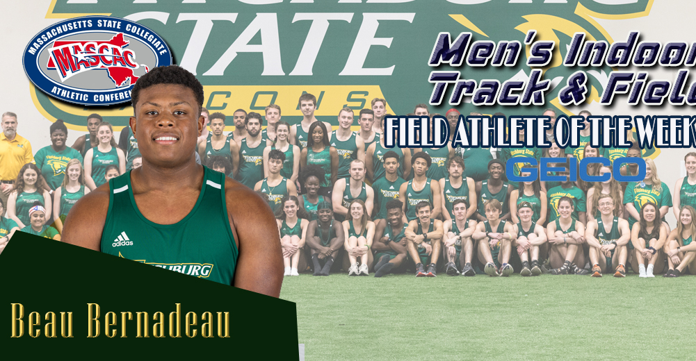 Bernadeau Named MITK Field Athlete And Rookie Of The Week