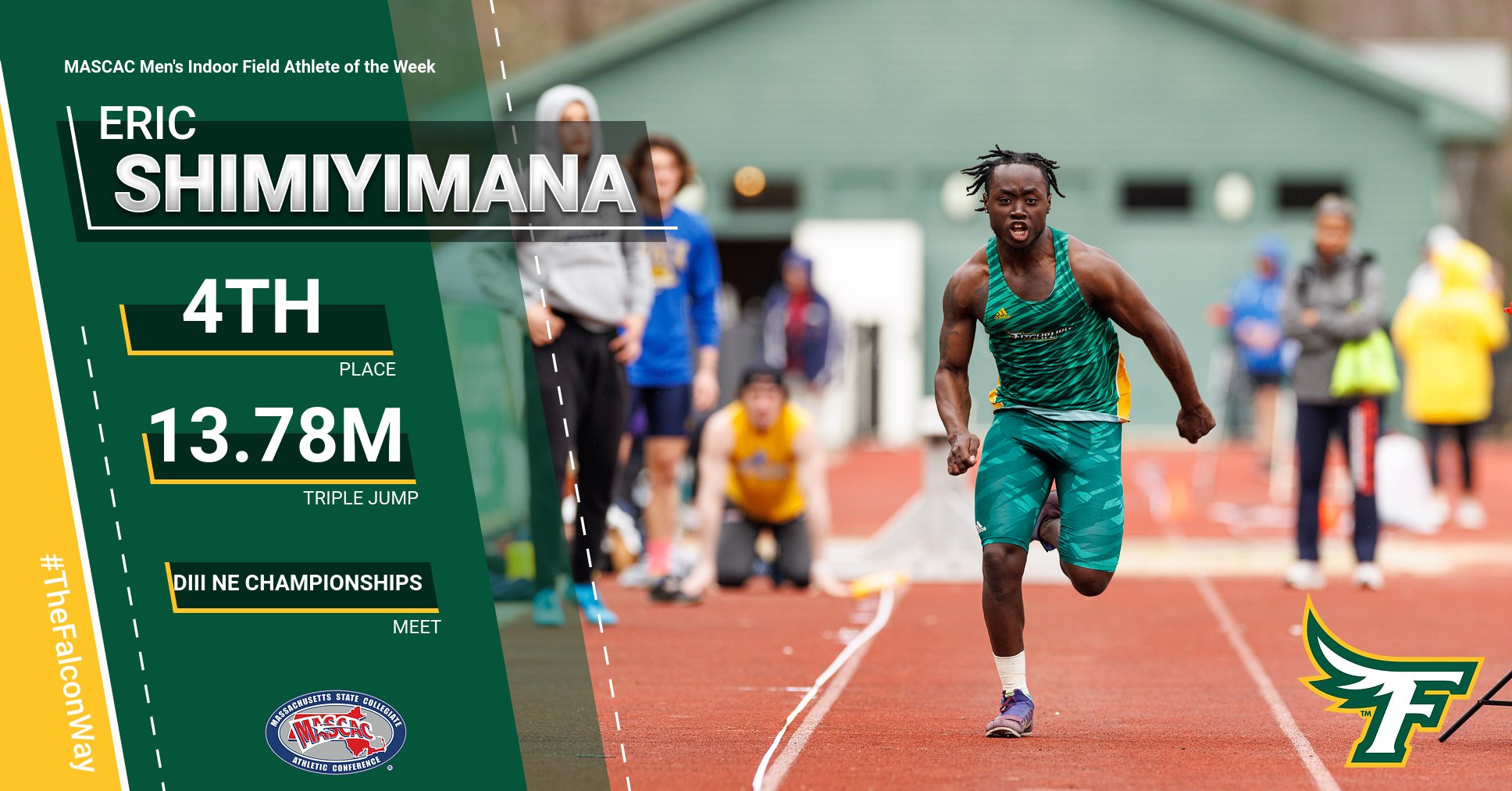 Shimiyimana Named Men&rsquo;s Indoor Field Athlete of the Week