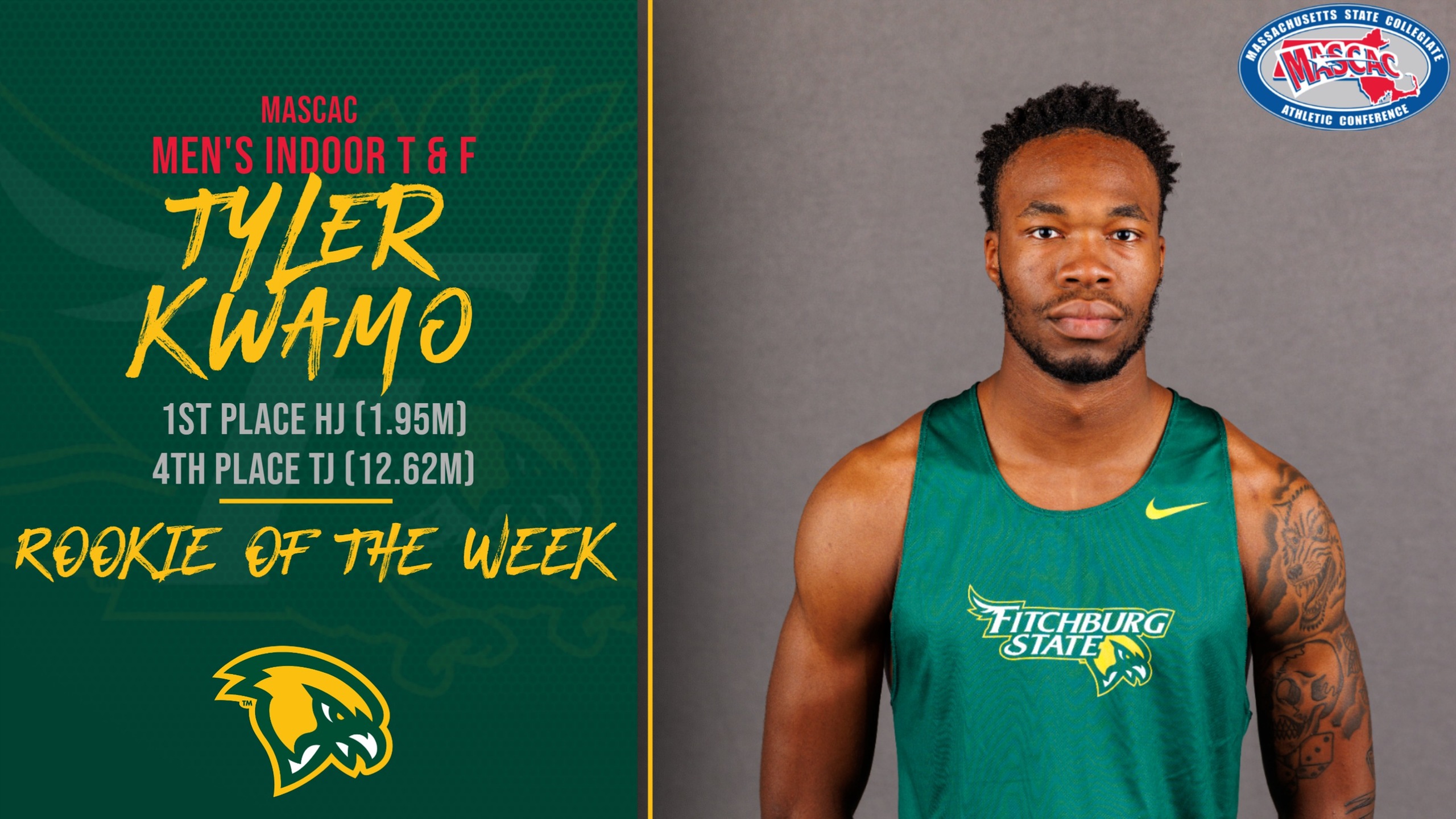 Kwamo Tabbed MASCAC Rookie Of The Week
