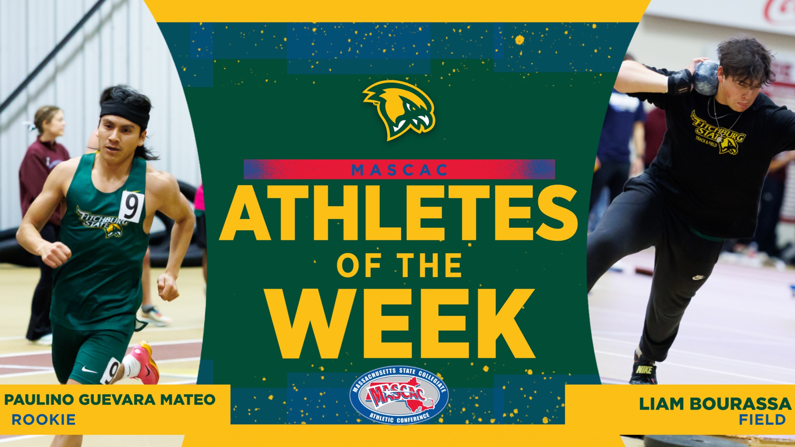 Bourassa & Guevara Mateo Earn MASCAC Weekly Honors