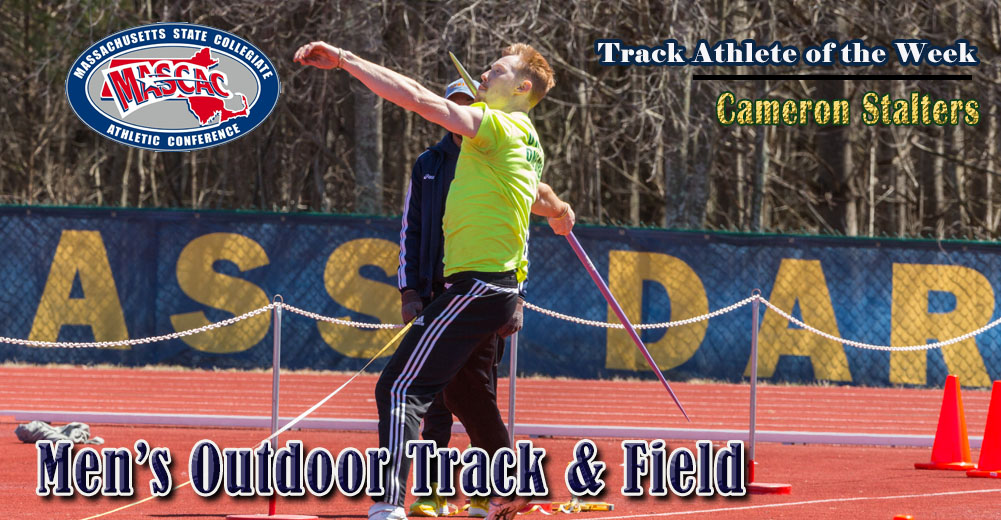 Stalters Selected MASCAC Men&rsquo;s Outdoor Field Athlete Of The Week