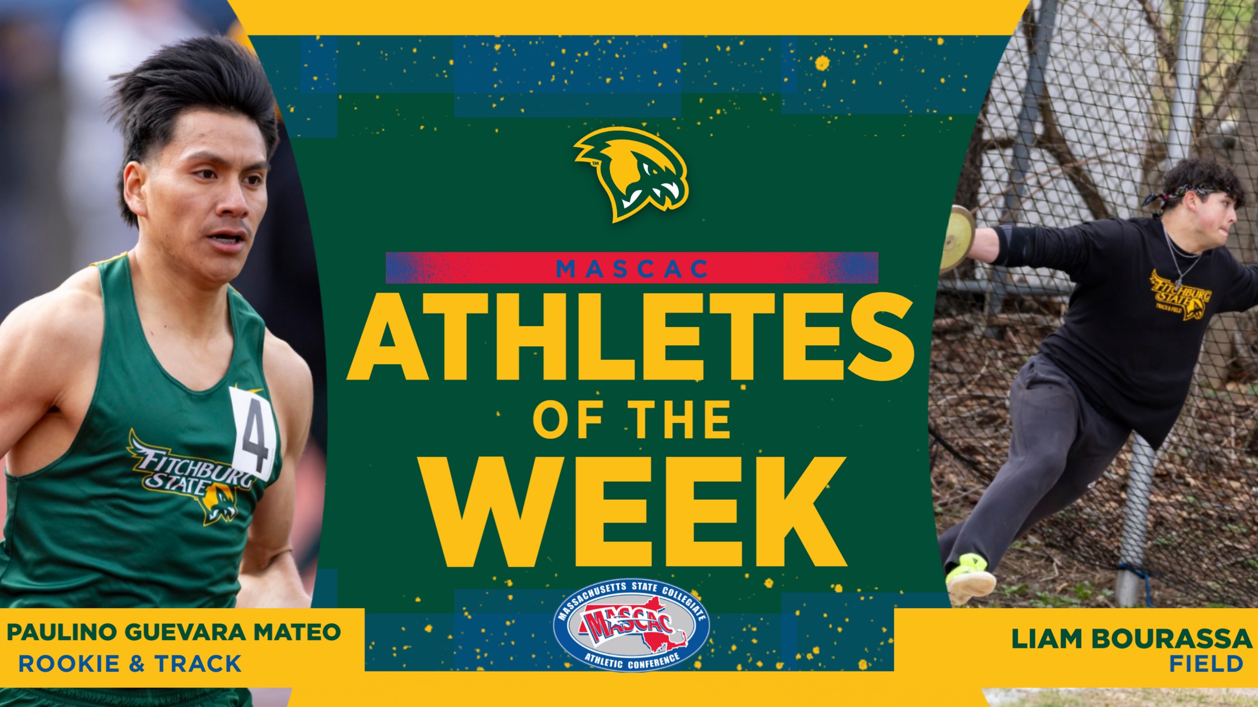 Falcon Duo Sweeps MASCAC Weekly Honors