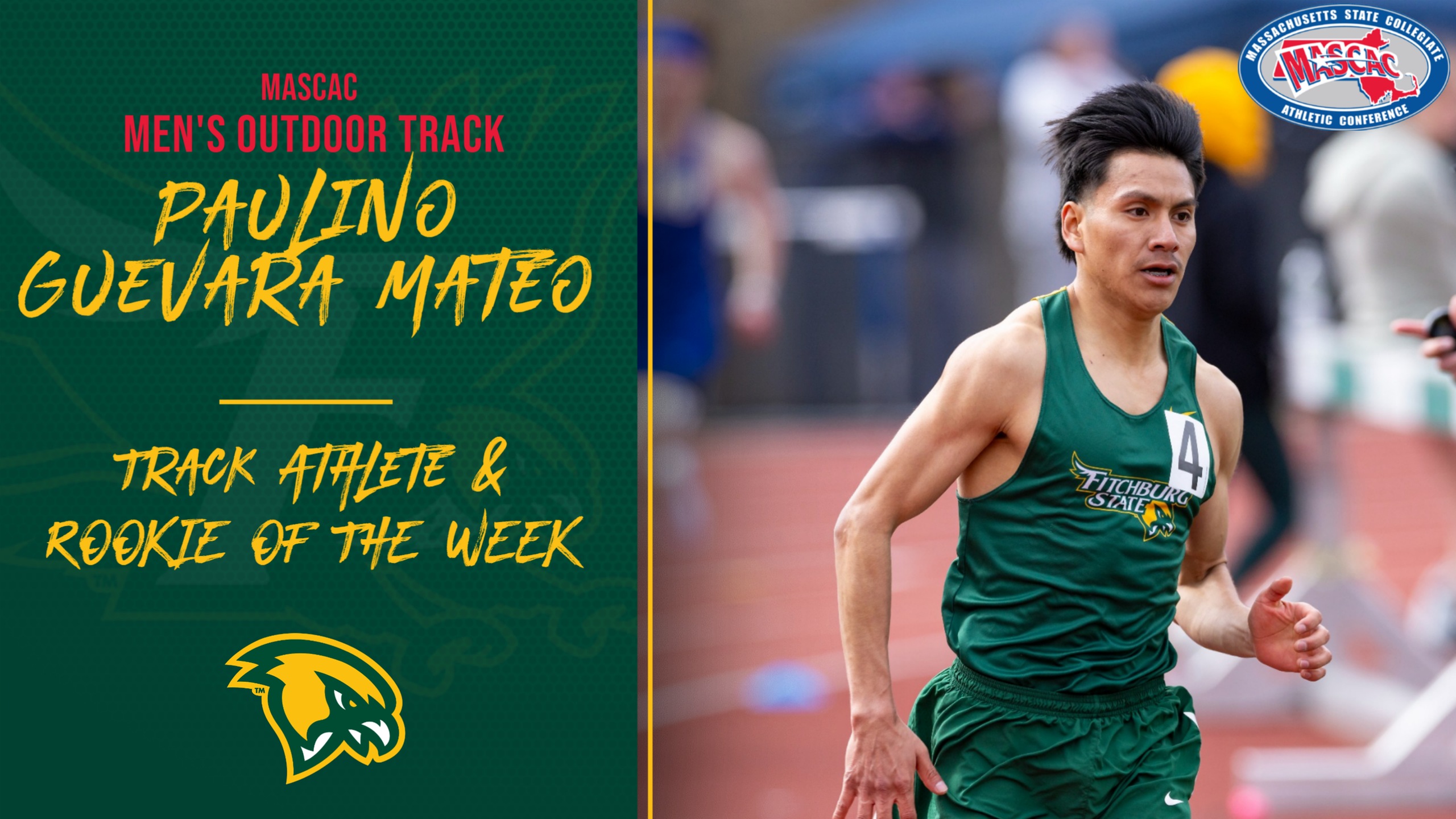Fitchburg State Men's Outdoor Track freshman Paulino Guevara Mateo