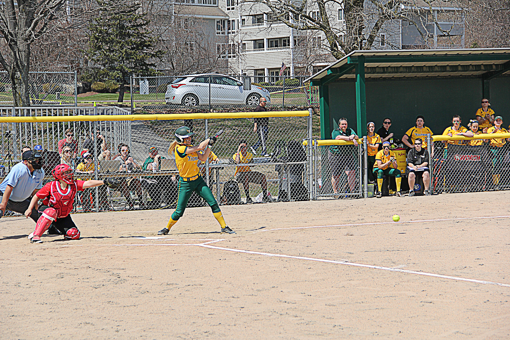 Falcons And Bears Split MASCAC Double Header