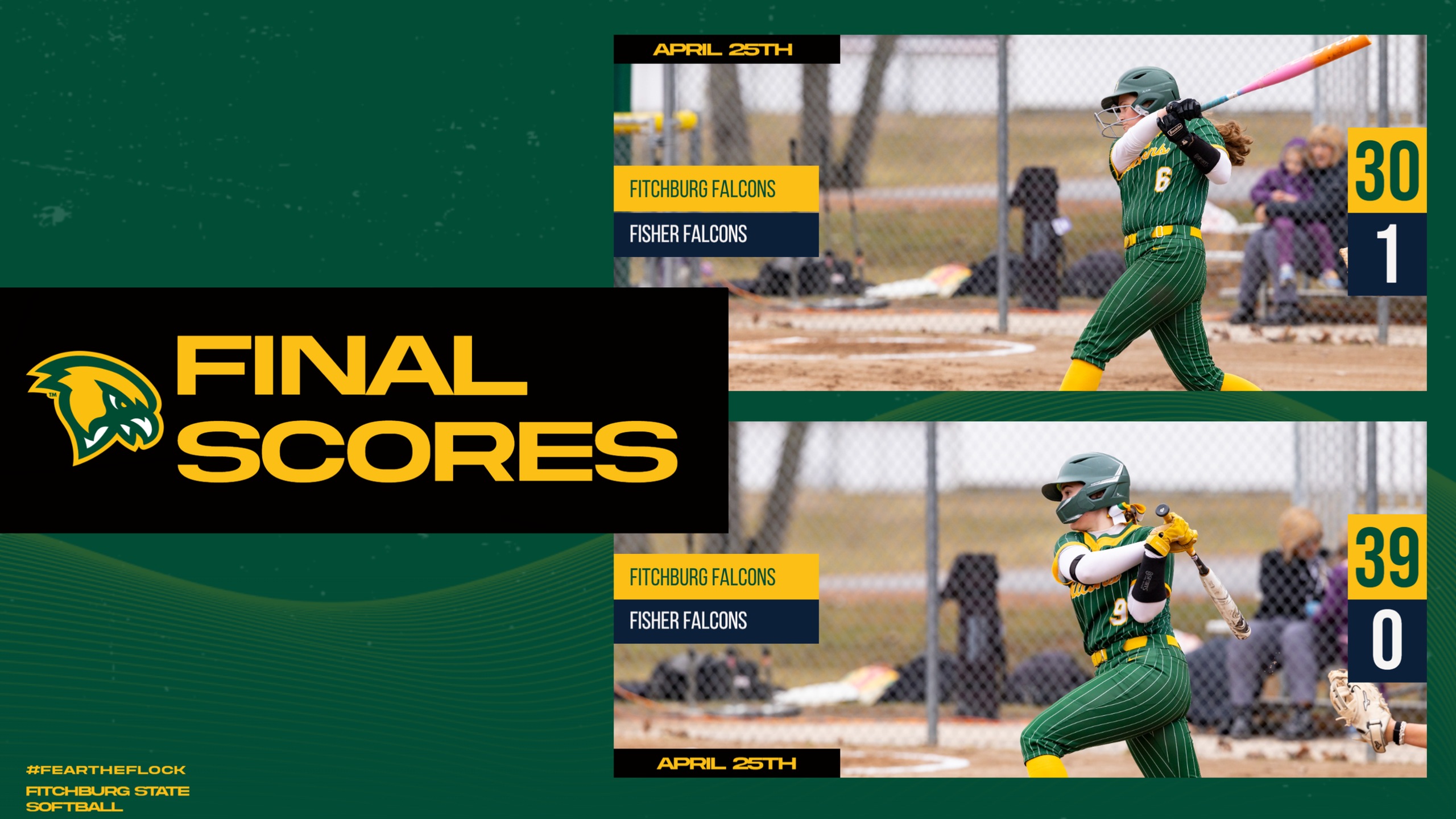Softball Sweeps Fisher In Non-Conference Double Headers