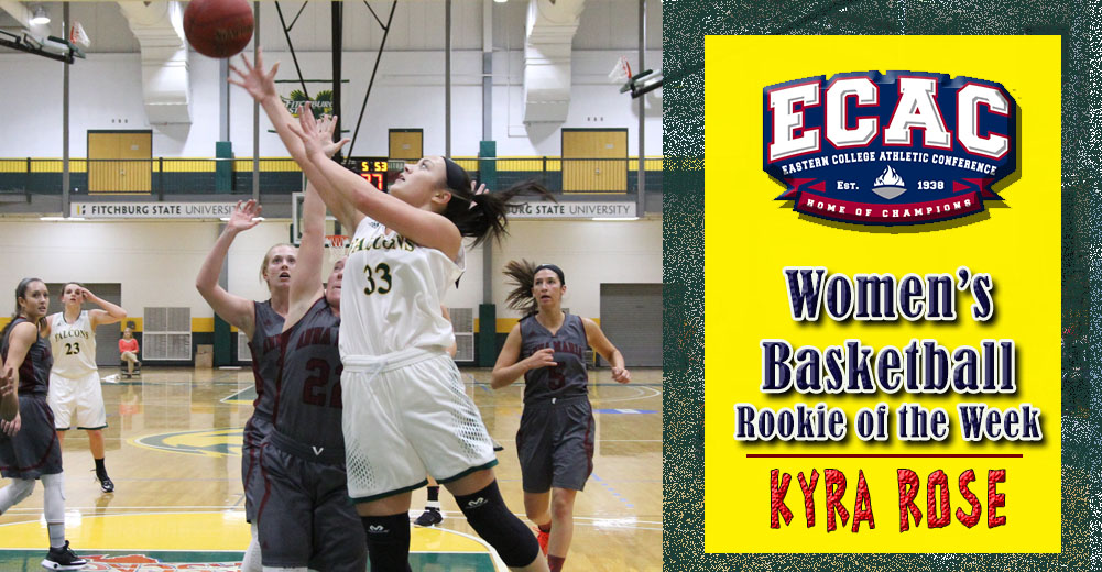 Rose Collects ECAC DIII NE Women&rsquo;s Basketball Rookie of the Week Honors
