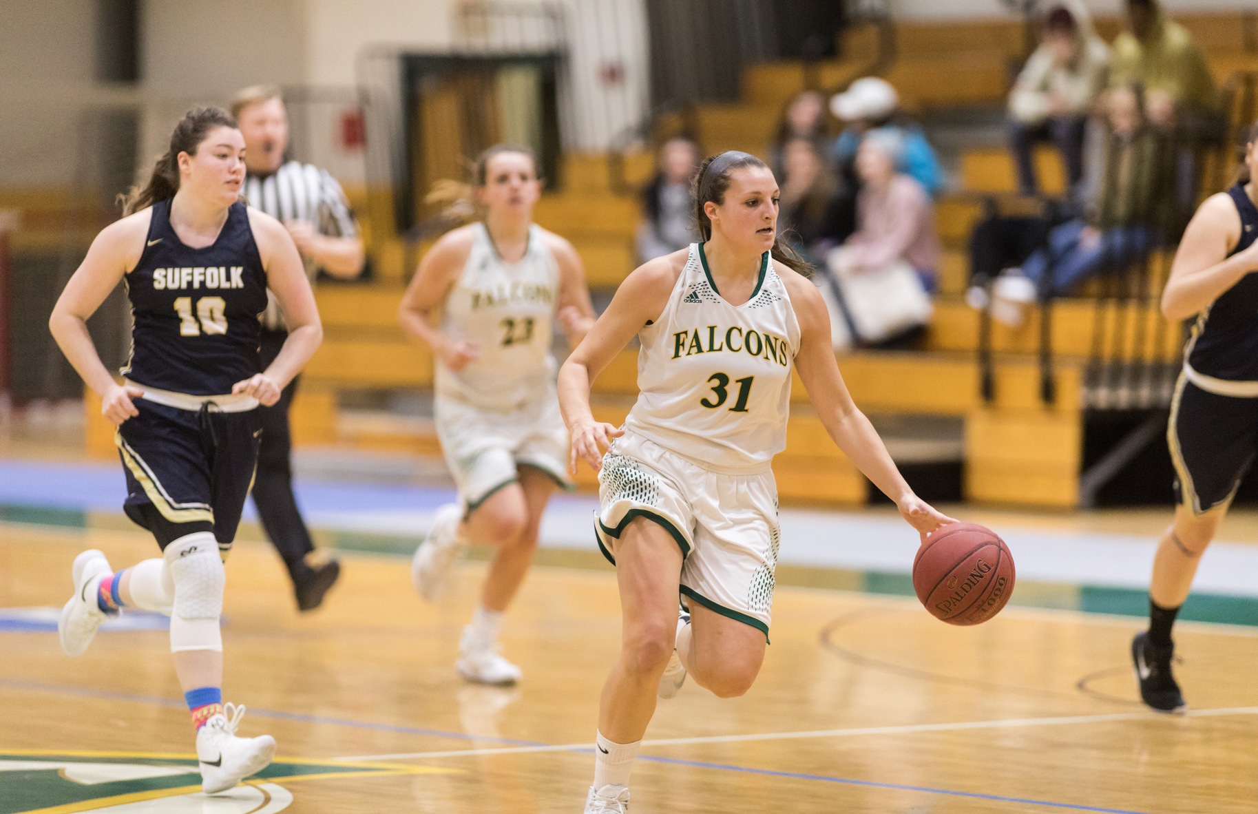 Falcons Soar Past Bison, 74-57