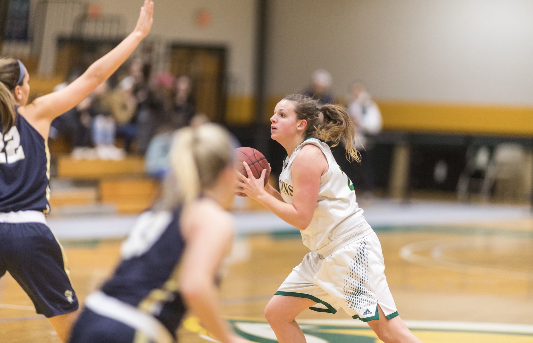 Falcons Nipped By Colonels, 63-57
