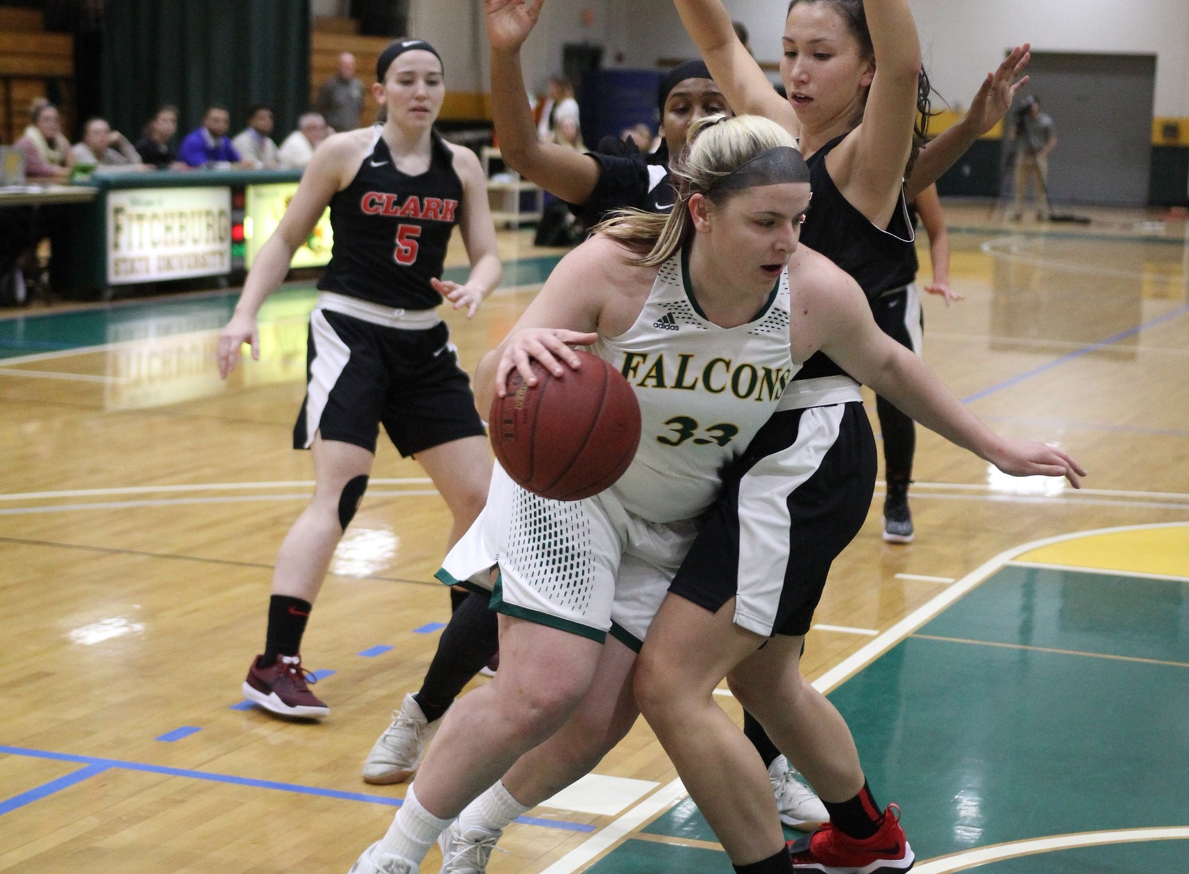Falcons Soar Past Fighting Saints, 89-50