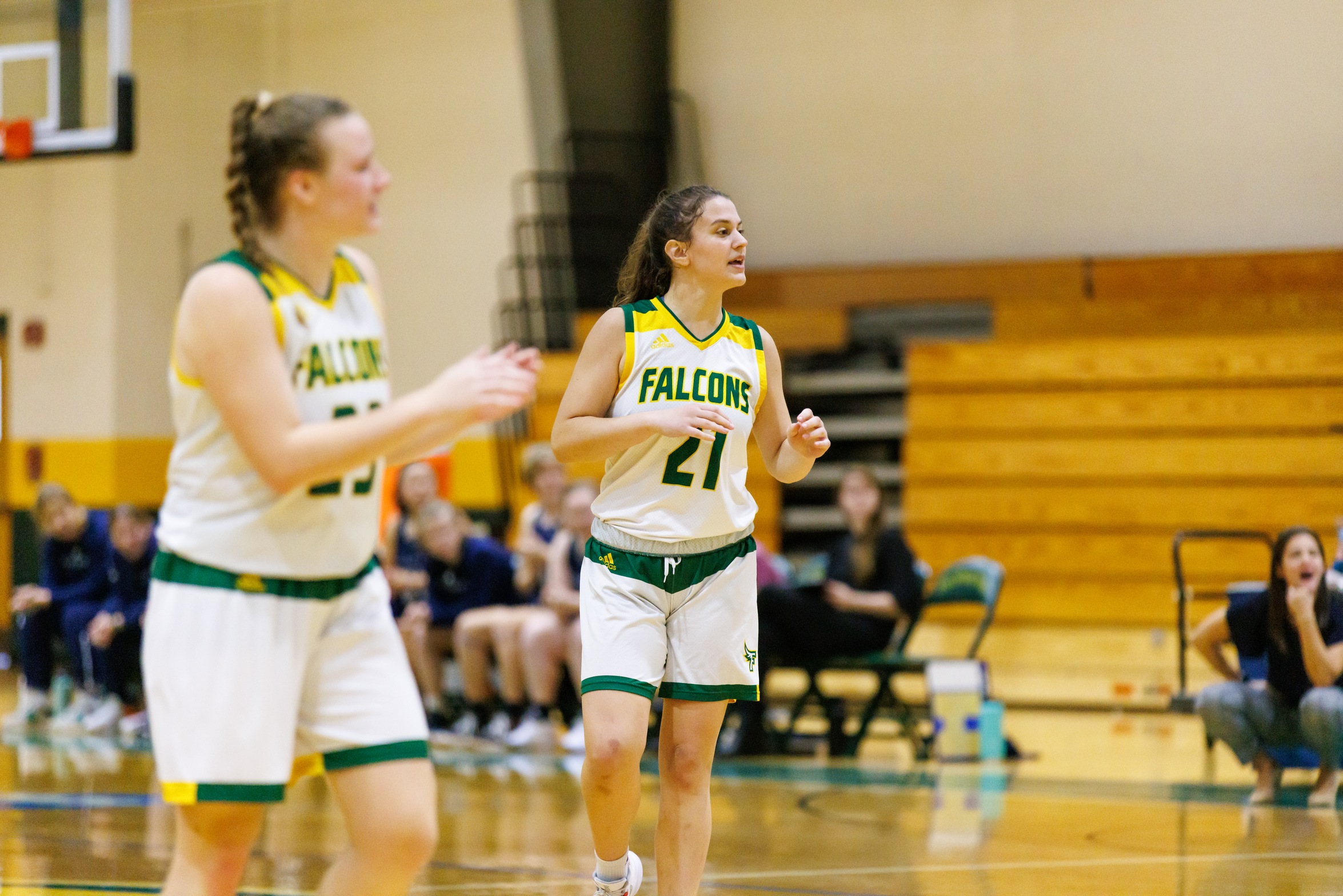Falcons Defeated By Owls In Conference Action