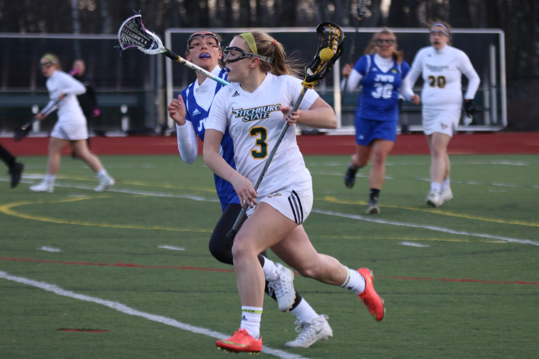 Falcons Soar Past Pride in Lacrosse, 11-7