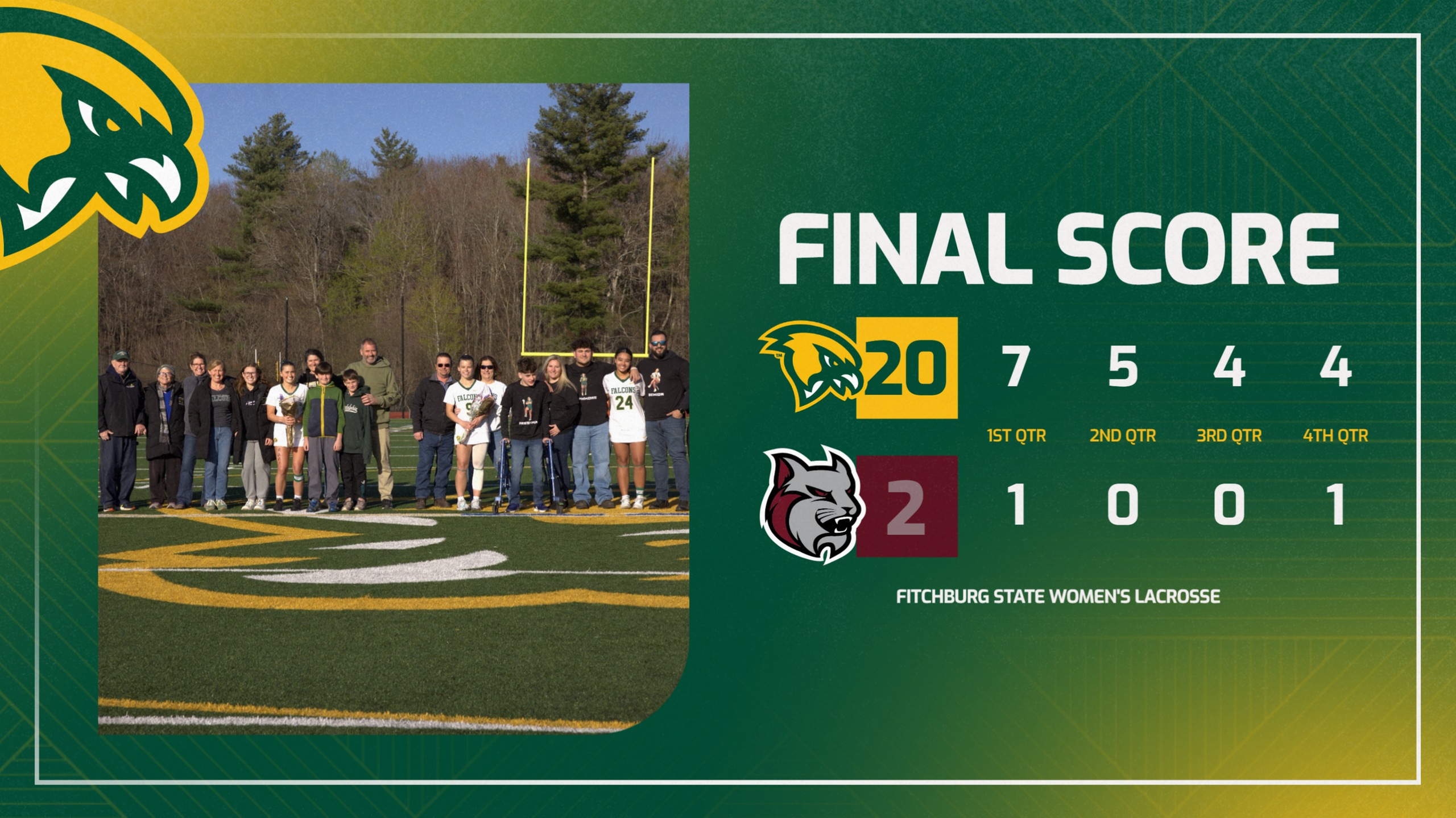 Women&rsquo;s Lacrosse Soars Past AMCATS On Senior Night