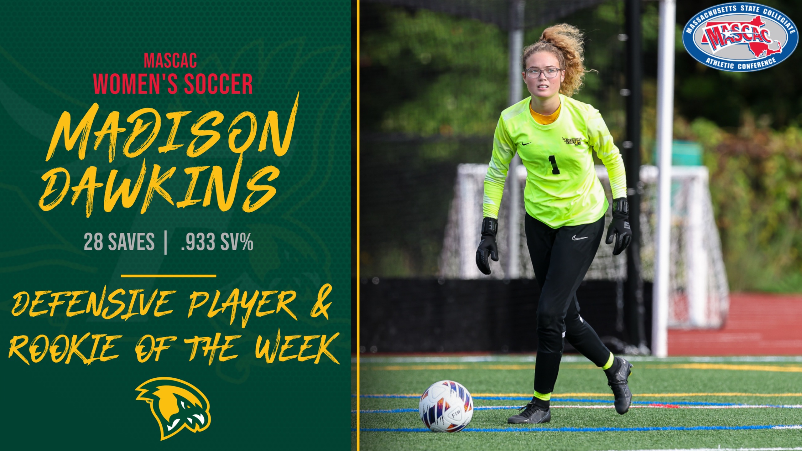 Dawkins Earns Defensive Player and Rookie of the Week Honors