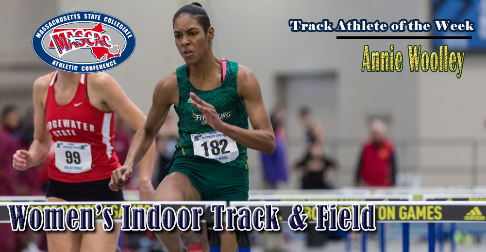 Woolley Named MASCAC Women&rsquo;s Indoor Track Athlete Of The Week