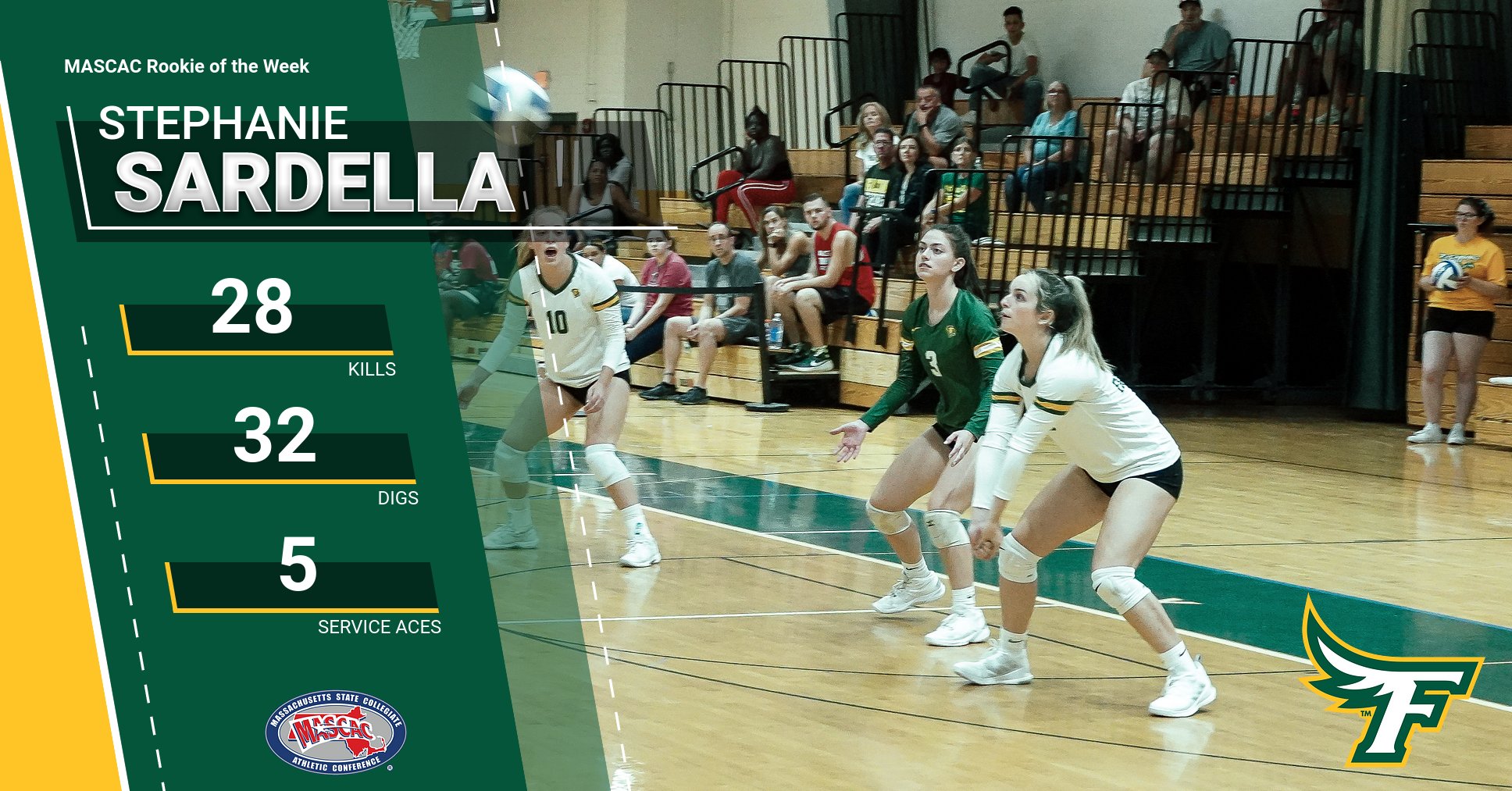 Sardella Named MASCAC Rookie Of The Week