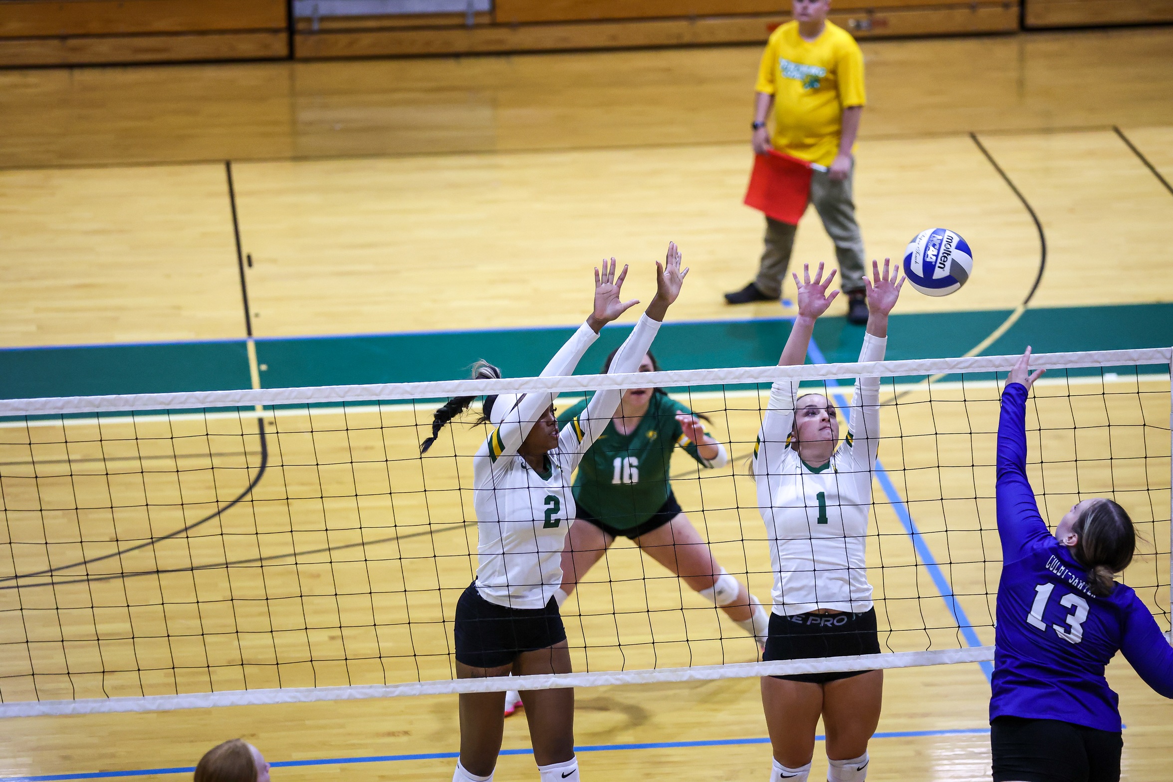Women's Volleyball Upended By Saints In Non-Conference Tilt