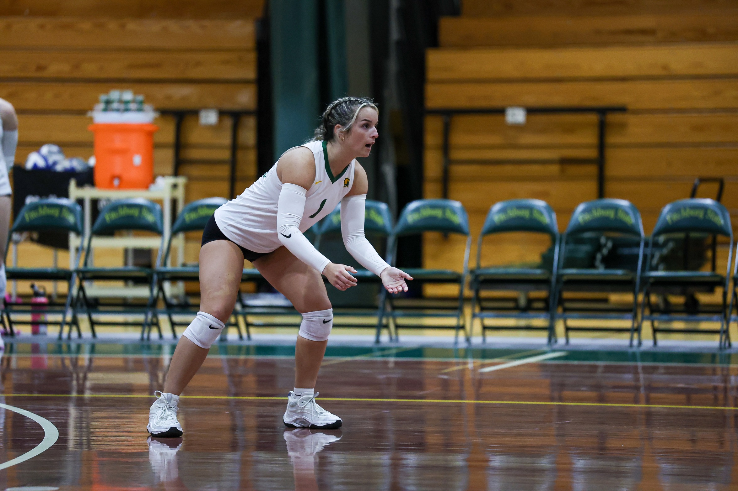 Volleyball Blanked by Bison