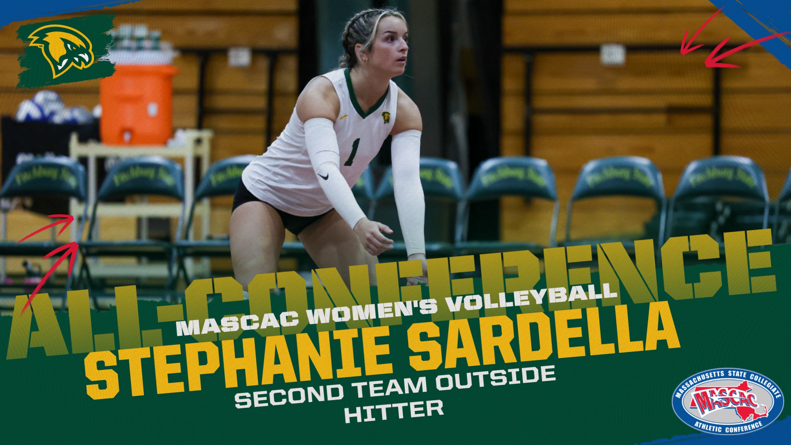 Sardella Earns Place on the MASCAC All-Conference Second Team